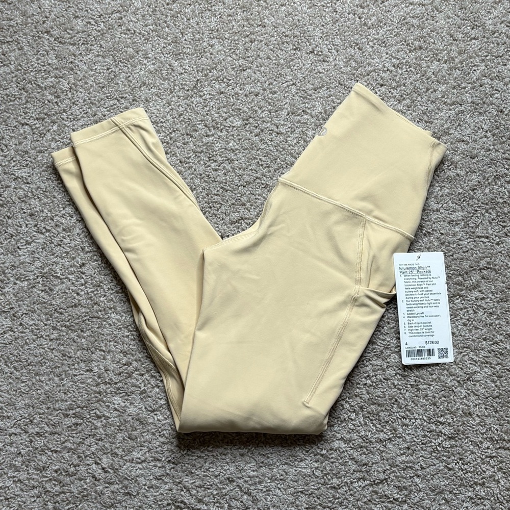 Lululemon Align High-Rise Pant with Pockets 25"